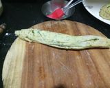 A picture of step 5 of Moong dal lachchha paratha.