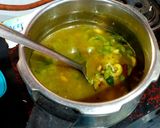 A picture of step 3 of Surti Papadi Khichdi.