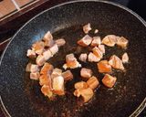 Foto del paso 2 de la receta Arroz frito con salmón y gambas