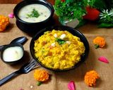 A picture of step 5 of Gobindobhog rice vegetable khichdi.