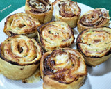 Foto del paso 9 de la receta: Hojaldres de calabacín, york y queso en airfryer