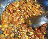 A picture of step 3 of Dhaarwad Poha.