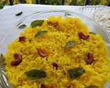 A picture of step 4 of Lemon Rice.
