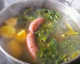 Foto del paso 3 de la receta: Cacheira con grelos