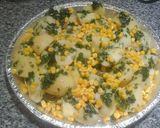 Foto del paso 1 de la receta: Patatas con chocho y vinagreta de cilantro!