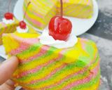 Foto langkah ke 6 dari resep Bolu Kukus Zebra Pelangi.