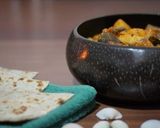 A picture of step 3 of Masala beingan.