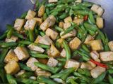 Tumis buncis dan Tahu