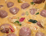 Foto del paso 4 de la receta: Albóndigas a la crema asiática