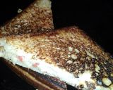 A picture of step 6 of Malai sandwiches.