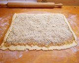 Diós-almás linzer rolád recept fázis 3 fotója