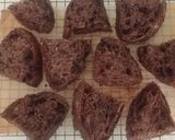Foto langkah ke 27 dari resep Mix Seeds Double Chocolate Sourdough Bread (Kabuki Gold).