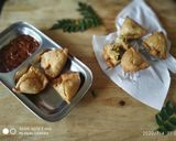 आलू कॉर्न मिनी समोसा (Aloo corn mini samosa recipe in hindi) रेसिपी चरण 7 फोटो