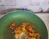 A picture of step 5 of Avocado thepla with with aloo ki sukhi sabji.