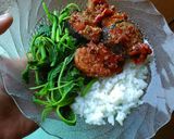 Foto langkah ke 5 dari resep Balado Tempe Terong.