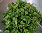 A picture of step 2 of Hyderabadi Paneer Masala.