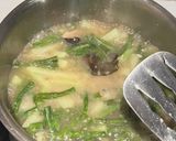 Foto langkah ke 3 dari resep Labu siam Kacang Panjang Telur Kuah Santan.