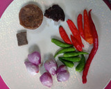 Foto langkah ke 1 dari resep Brambang Asem Daun Ubi Rambat.