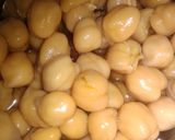 A picture of step 1 of Chole rice.