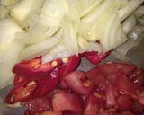 Foto langkah ke 4 dari resep Tumis tahu telur sawi putih.