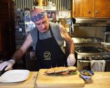 Foto del paso 6 de la receta: Sándwich de churrasco con palta y tocino