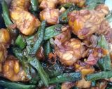 Foto langkah ke 6 dari resep Oseng tempe kacang panjang.