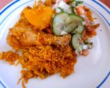A picture of step 9 of Chicken Akhni.