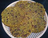 A picture of step 3 of Rajasthani Kurma paratha.