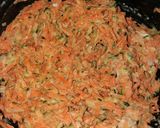 Cukkinis-répás-újhagymás lepénykék recept fázis 4 fotója