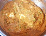A picture of step 5 of Matar Paneer.
