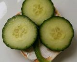 A picture of step 4 of St Patricks Day Shamrock Toasted Muffins, GF DF EF SF NF.