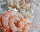 Foto del paso 3 de la receta: Ensalada de pie de ternera y gambas