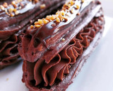 Foto del paso 19 de la receta: Eclairs de cacao relleno de trufa de chocolate