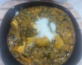 A picture of step 6 of Paneer green peas methi malai.