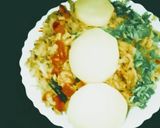 A picture of step 5 of Tricolor Cabbage Fry.