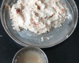 A picture of step 1 of Dahi Gujiya.