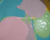 Foto langkah ke 6 dari resep Unicorn Steam Cake.