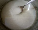 A picture of step 1 of Mint Rooh Afza.