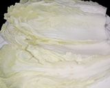 Foto langkah ke 1 dari resep Sawi Putih Gulung Duo Protein.