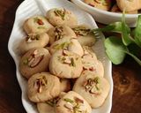एलमंड्स पिस्तांचो बटर कुकीज़ (almonds pistachio butter cookies recipe in Hindi) रेसिपी चरण 6 फोटो