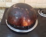 A picture of step 3 of Crispy Karari Roti.