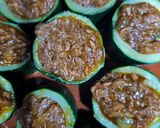 Foto del paso 5 de la receta: Calabacín relleno de atún
