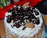 Foto langkah ke 6 dari resep Cake Coklat Ultah Simple.