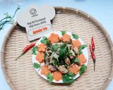 Hình bước làm 3 của món Rau củ xào thịt ba rọi
