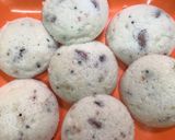 A picture of step 8 of Kanchipuram Idli.