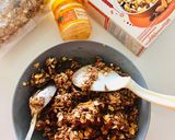 Hình bước làm 2 của món Protein Bar(dành cho dận tập, hoặc những người thích ăn healthy snack)