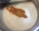 Krémleves chilis, fűszeres sült karfiollal, pirított tökmaggal a tetején recept fázis 3 fotója