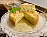 Foto del paso 19 de la receta: Pastel salado con calabacín, pavo y queso