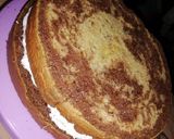 Foto del paso 10 de la receta: Pastel mármol con temática de cerditos 🐷🍰🎂