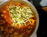 A picture of step 6 of Githeri ya Minji (Pea & green maize succotash).